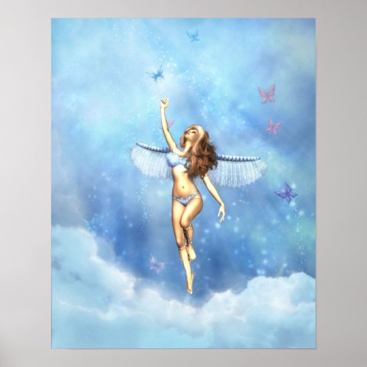 Heaven Sent Angel Poster (Voorkant)