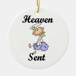 Heaven Sent Angel T-shirts en geschenken Keramisch Ornament