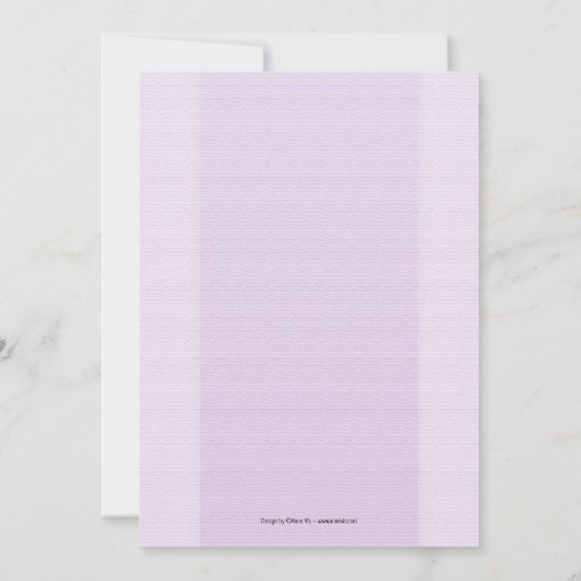 Heaven Sent Angel Wings Baby shower Uitnodiging (Achterkant)