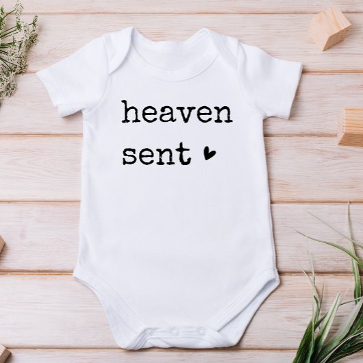 Heaven Sent Baby Doop Christelijk Baby Romper