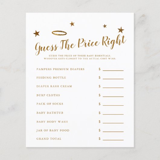 Heaven Sent Baby shower raadt de prijs goed (Voorkant)