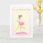 Heaven Sent Bedankt voor je creditcard Kaart (Gele Bloem)