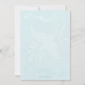 Heaven Sent Beer Angel Baby shower Uitnodiging (Achterkant)