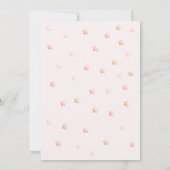 Heaven Sent Beer Baby shower Invitation Kaart (Achterkant)