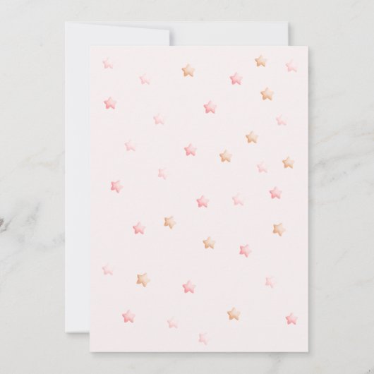 Heaven Sent Beer Baby shower Invitation Kaart (Achterkant)