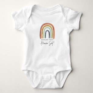 Heaven Sent Boho Rainbow Baby koninkement Onsie Romper