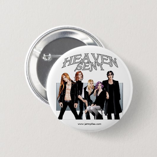 Heaven Sent Button (Voorkant /achterkant)
