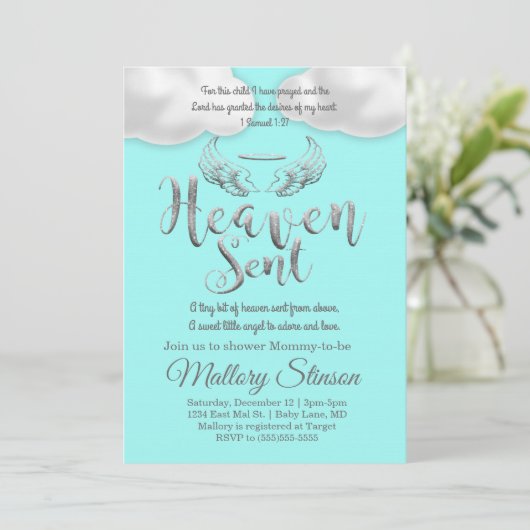 Heaven Sent Kaart (Staand voorkant)