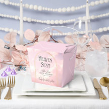 Heaven Sent Pink Clouds Celestial Baby shower