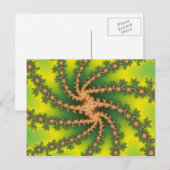 Heaven Twist - Fractal Briefkaart (Voorkant / Achterkant)