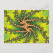 Heaven Twist - Fractal Briefkaart (Voorkant)