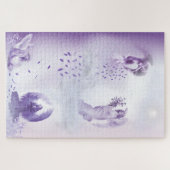 Heavenly Amethyst Angels in Rest Legpuzzel (Horizontaal)