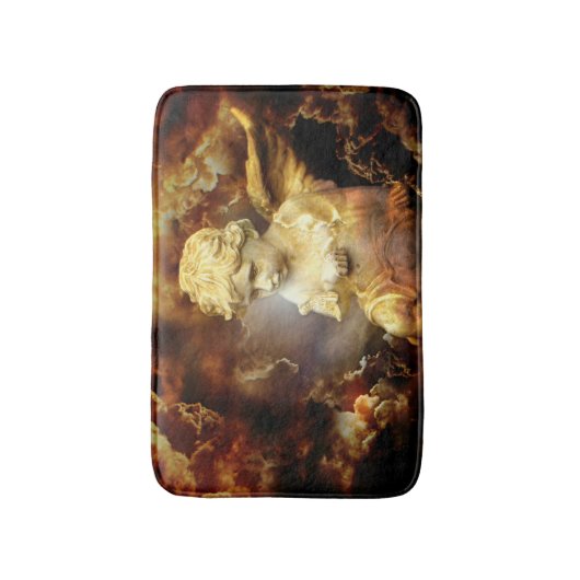 Heavenly Angel Cherub Badmat (Voorkant Verticaal)