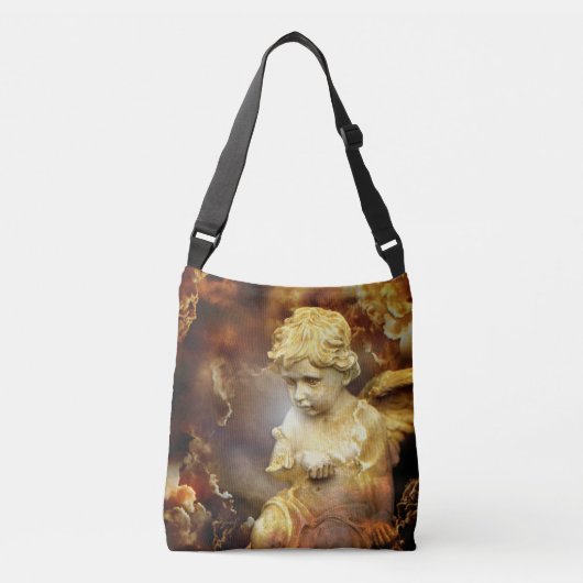 Heavenly Angel Cherub Crossbody Tas (Voorkant)