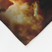 Heavenly Angel Cherub Fleece Deken (Hoek)