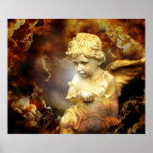 Heavenly Angel Cherub Poster (Voorkant)