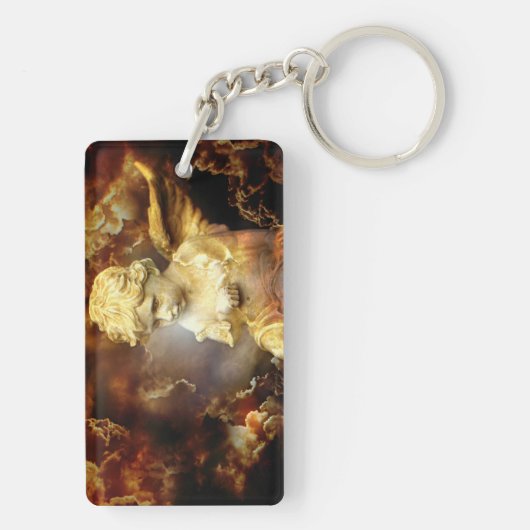 Heavenly Angel Cherub Sleutelhanger (achterkant)