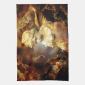 Heavenly Angel Cherub Theedoek (Verticaal)