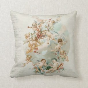 Heavenly Angel Cherubs script Kussen