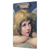 Heavenly angel daydreaming on a cloud in the sky klembord (Links)