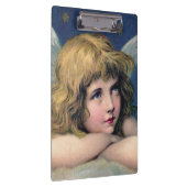 Heavenly angel daydreaming on a cloud in the sky klembord (Rechts)