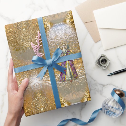 Heavenly Angel of Light Holiday Cadeaupapier (Geschenken)