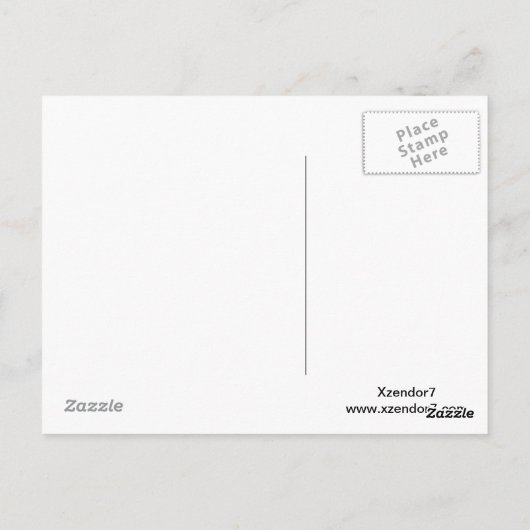 Heavenly Angel Wing Cross Fractal Art Briefkaart (Achterkant)