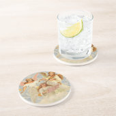 Heavenly Angels Coaster Zandsteen Onderzetter (Zijkant)