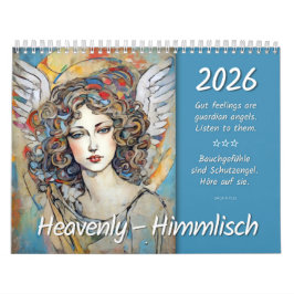 Heavenly Angels – Himmlische Engel 2026 Kalender