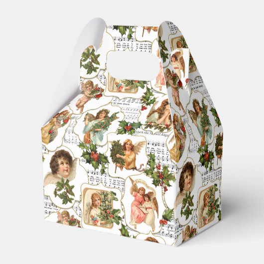 Heavenly  Angels, Holly & Music Collage Bedankdoosjes (Achterkant)