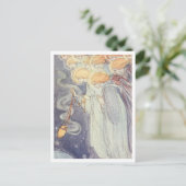 Heavenly Angels  Illustratie Briefkaart (Staand voorkant)