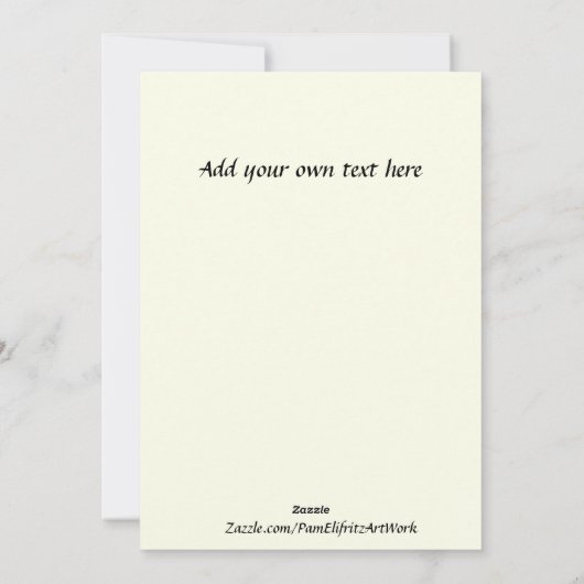 Heavenly Angels met Gezegde van Comfort Sketch Feestdagenkaart (Achterkant)