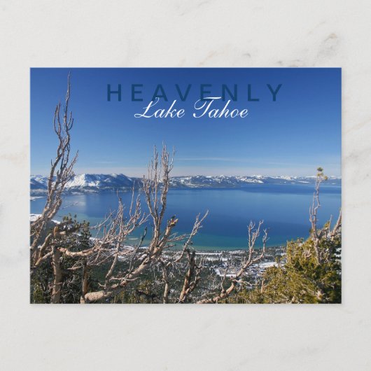 Heavenly bij Lake Tahoe Briefkaart (Voorkant)