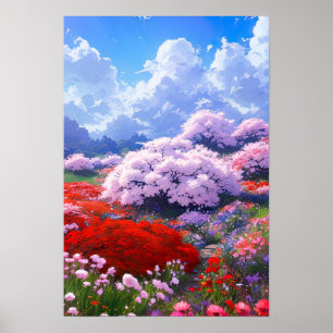 Heavenly Blooms, Flowers Poster