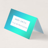 Heavenly Blue Luxury Visitekaartje (Voorkant)