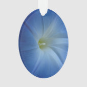 Heavenly Blue Morning Glory Close-up Ornament (voorkant)