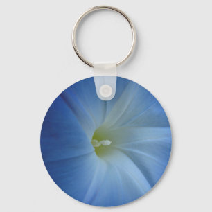 Heavenly Blue Morning Glory Flower Sleutelhanger