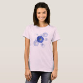 Heavenly Blue Morning Glory T-Shirt (Voorkant volledig)