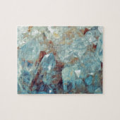 Heavenly Blue Quartz Crystal Legpuzzel (Horizontaal)