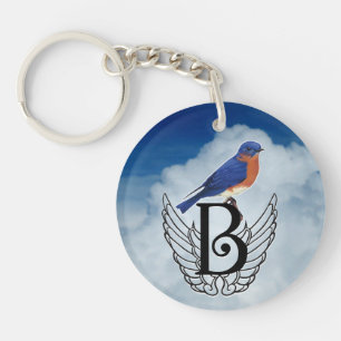 Heavenly BlueBirds Sleutelhanger