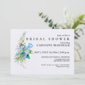 Heavenly Blues Kaart (Staand voorkant)