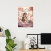 Heavenly Butterfly Memorial Welkomstbord Poster (Thuiskantoor)