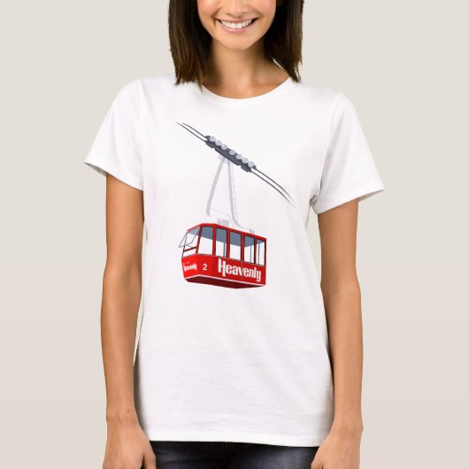 Heavenly Cable Car T-shirt (Voorkant)