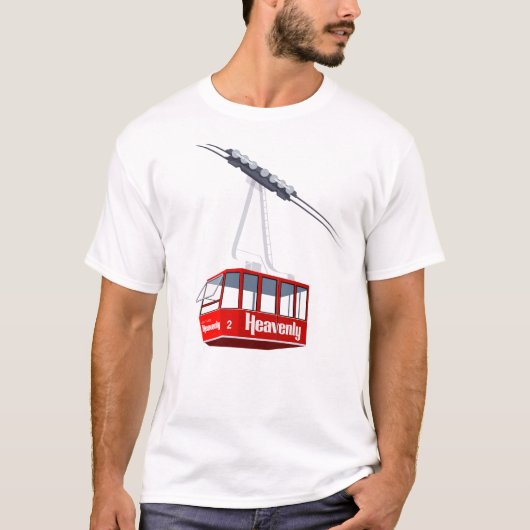 Heavenly Cable Car T-shirt (Voorkant)