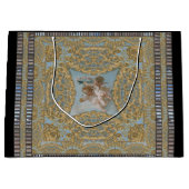 Heavenly Cherubs kerstfeestdag  Groot Cadeauzakje (Voorkant)