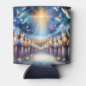 Heavenly Choir Under Star of Bethlehem Blikjeskoeler (Voorkant)