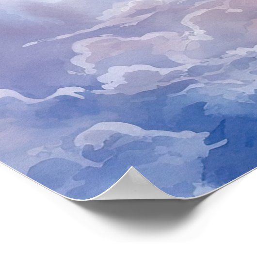 Heavenly Clouds Poster (Hoek)