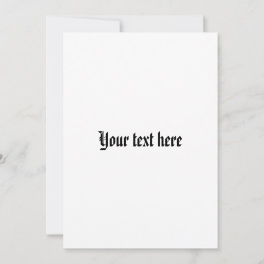 Heavenly Clouds Uitnodiging (Achterkant)