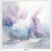 Heavenly Clouds Vinyl Sticker (Vel)