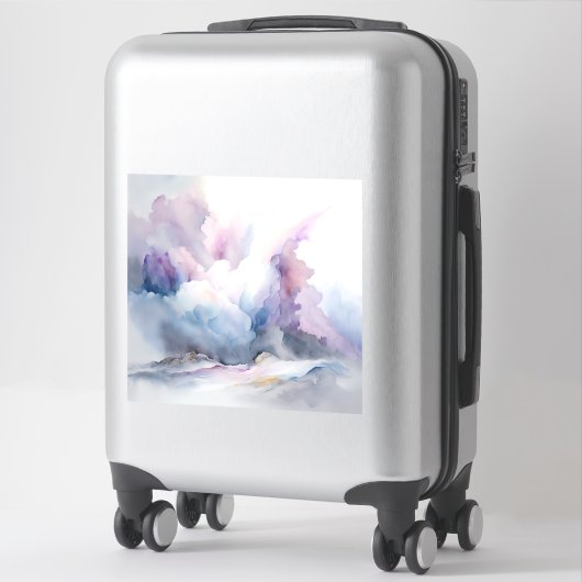 Heavenly Clouds Vinyl Sticker (Koffer)
